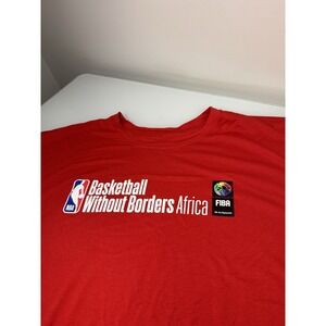 Mens Nike NBA Basketball Without Borders Africa T-Shirt Size 3XL FIBA RARE